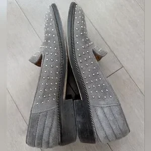 The Kooples Gray Textured Slip-On Loafers Kooples loafers to - Gem main image 2